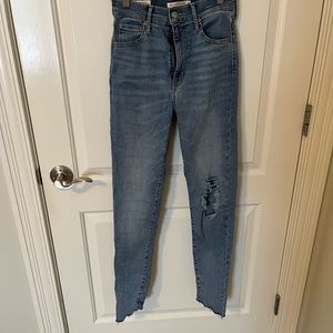Levis mile high super skinny jeans